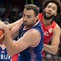 Ispraćaj u velikom stilu Srbija deklasirala Portoriko u Areni i poletela ka Mundobasketu, Topić debitovao za "orlove"