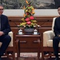 Predsednik Vučić u Pekingu: Sastanak sa Vang Huningom