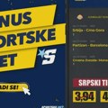 AdmiralBet i Sportske "srpski" tiket - Top kvota na pobede Srbije, Partizana i Crvene zvezde!