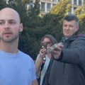 Student Luka Pešić dao izjavu u MUP-u