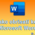 Kako obrisati keš u Microsoft Word-u