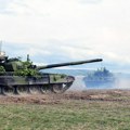 U toku taktička obuka mehanizovanih i tenkovskih jedinica