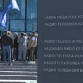Štrajk upozorenja u RTV: Zaposlenima obezbediti dostojanstven rad i plate