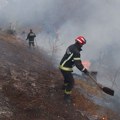 Gori šuma kod manastira u selu Veta: Treći požar za šest dana