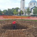 U Parku Sveti Sava počela izgradnja Spomenika nenansilju