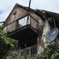 Ovo je ostalo od kuće nakon udara groma: Jezive fotografije iz sela kod Užica, izgoreli krov, potkrovlje i ceo sprat (foto)