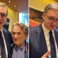 Vučić se sreo sa Nedeljkom Bilkićem u Nišu: "Hvala legendi naše muzike, na divnim rečima i iskrenoj podršci"