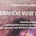 Otvaranje izložbe „Grafičke vizije 7“ autorke Leposave Milošević Sibinović u Galeriji JU Narodnog univerziteta Vranje