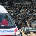 Urnebesna proslava navijača Partizana iz kola hitne pomoći