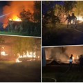 Veliki požar kod tutina: Vatrogasci se noćas borili sa stihijom kod Ribarićkog jezera