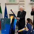 Olimpijskim plamenom upaljen prvi kotao u Rimu, dva meseca pre početka ZOI u Italiji