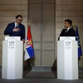 Francuski mediji o susretu Makron - Vučić: U prvom planu izjava da je "budućnost Srbije u Evropskoj uniji"