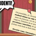 Niški studenti u blokadi kreću u akciju „od vrata do vrata“ pred naredne izbore