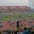 Četiri hiljade mališana plesalo na stadionu Čair