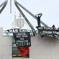 Propalestinski demonstranti na krovu australijskog parlamenta