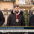 Studenti iz Kragujevca koji su trčali do Beograda: Sve je bilo neverovatno, sretnimo se na Sretenje