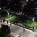 Sprema se haos?! Masovno okupljanje ljudi na ulicama Podgorice! Prisutne jake policijske snage, otkriven veliki broj bejzbol…