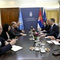 Đurić sa šefom UNMIK: Srbija očekuje da UNMIK ukaže na alarmantan položaj Srba na KiM