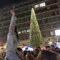 Novogodišnja noć Beogradu: Slavlje na sve strane, grad prepun turista /foto, video/