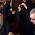 Mati Jelena na fruli svira jednu od najlepših srpskih pesama: Vučić objavio divan snimak iz manastira u Vranju