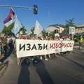 „Izađi, izbori se“: Studenti na protestu u Zrenjaninu traže se vanredni izbori