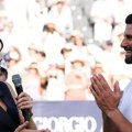 Đoković izgubio od Hačanova, a onda je nastao šou, voditeljka ga "muvala": "Izgledaš veoma..."