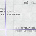 27. Новосадски џез фестивал: Светски познате џез звезде на великој сцени СНП-а од 10. до 12. октобра