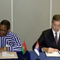 (Foto): Đurić sa ministrom spoljnih poslova Burkine Faso na marginama gs UN u Njujorku