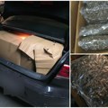 Kurir saznaje! U Surčinu zaplenjeno oko 100 kilograma marihuane! Droga bila upakovana u 10 kutija, osumnjičeni diler odmah…