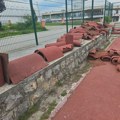 Počela rekonstrukcija košarkaškog terena u Velikom parku u Kragujevcu