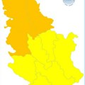 Žuti meteoalarm u Srbiji: Na snazi upozorenje zbog kiše i grmljavine, evo gde