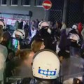 Protest ispred PS u Majke Jevrosime zbog hapšenja dvojice studenata