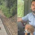 Dirljiva priča iz Zaječara: Mašinovođa zaustavio voz da bi spasio kucu Milu, a potom je i udomio (FOTO)