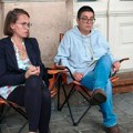 Skup podrške majkama koje štrajkuju glađu ispred zgrad bečejske opštine