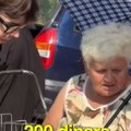 Baka Kosa po najvećem suncu prodavala rezance, a onda je usledio šok: Sve je nestalo sa gajbice!