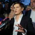 Brnabić o skupu na Slaviji: Važno da je sve prošlo bez incidenta, postoje dve slike Srbije – mirna i nasilna