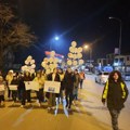 Studenti, srednjoškolci i građani u protestnoj šetnji – pravda i odgovornost na prvom mestu (FOTO)