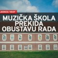 Muzička škola „Josif Marinković“ u Zrenjaninu prekida OBUSTAVU RADA! Od 26. marta ponovo u klupama Muzička škola…