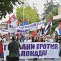 Dva skupa istovremeno u centru Vranja bez incidenata FOTO/VIDEO