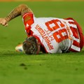 Arnautović povređen, veliki udarac za Zvezdu pred Šturm