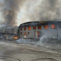 Lokalizovan požar u industrijskoj zoni u Novom Pazaru, izgoreli magacini tekstila
