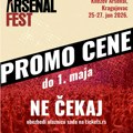 ARSENAL FEST – Dve reči za vrhunsko festivalsko iskustvo, PROMO cene do 1. maja