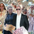 Zvezde uzimaju masnu lovu: Saša Matić u 2025. godini napravio 2.120.000 €, Tea Tairović 1.020.000 €, a JK 990.000 €: Ovo je…