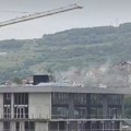 Požar na krovu stambenog kompleksa u izgradnji u Sarajevu