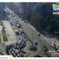 Krkljanac ka Novom Beogradu sa svih strana: Gužva na Brankovom i Gazeli, duge kolone kod Skupštine za ulazak u Terazijski…