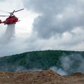 На протесту у Ужицу затражено затварање депоније Дубоко због пожара (ФОТО, ВИДЕО)