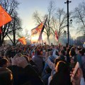 Doček u Valjevu za učesnike protesta