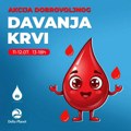 Акција добровољног давања крви у петак и суботу у Делта планету