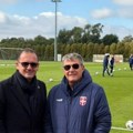 Neka donese sreću orlovima! Predrag Mijatović posetio trening fudbalera Srbije pred meč sa Albancima