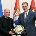 Vučić se sastao sa delegacijom UFC na čelu sa Dejnom Vajtom; "Nadam se još većoj saradnji" VIDEO
